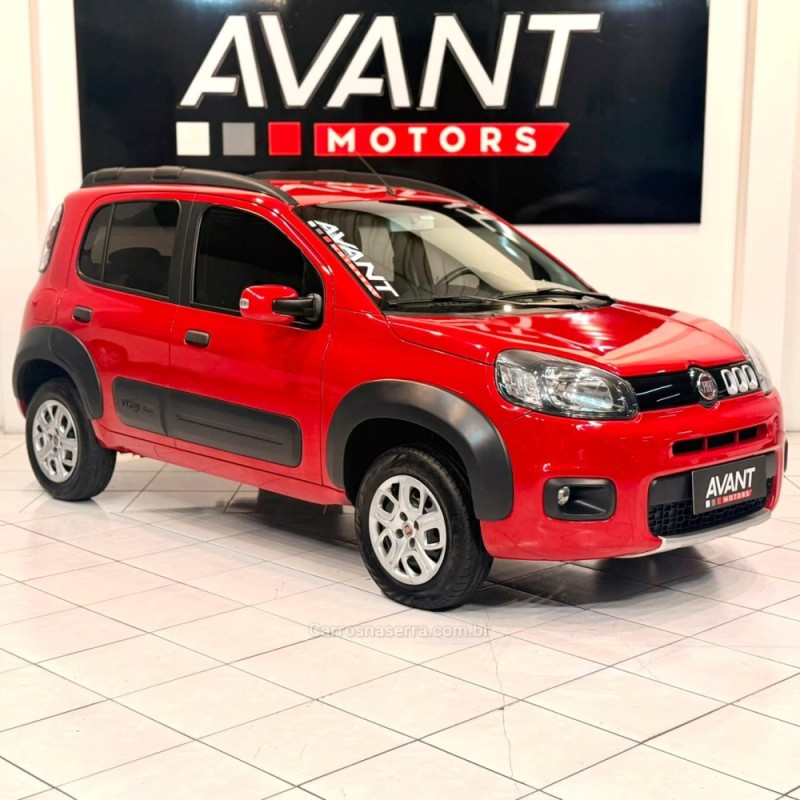 uno 1.4 evo way 8v flex 4p automatizado 2016 novo hamburgo
