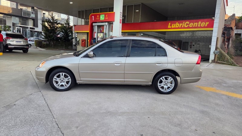 CIVIC 1.7 LX 16V GASOLINA 4P AUTOMÁTICO - 2002 - CAXIAS DO SUL