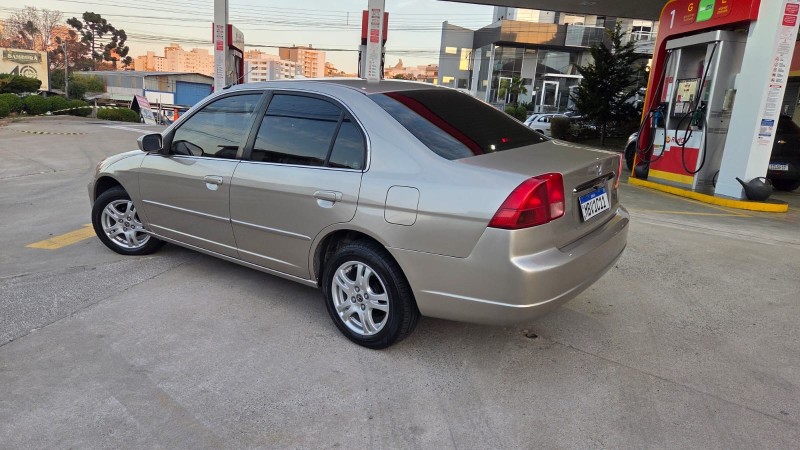 CIVIC 1.7 LX 16V GASOLINA 4P AUTOMÁTICO - 2002 - CAXIAS DO SUL