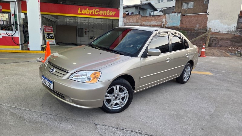 civic 1.7 lx 16v gasolina 4p automatico 2002 caxias do sul