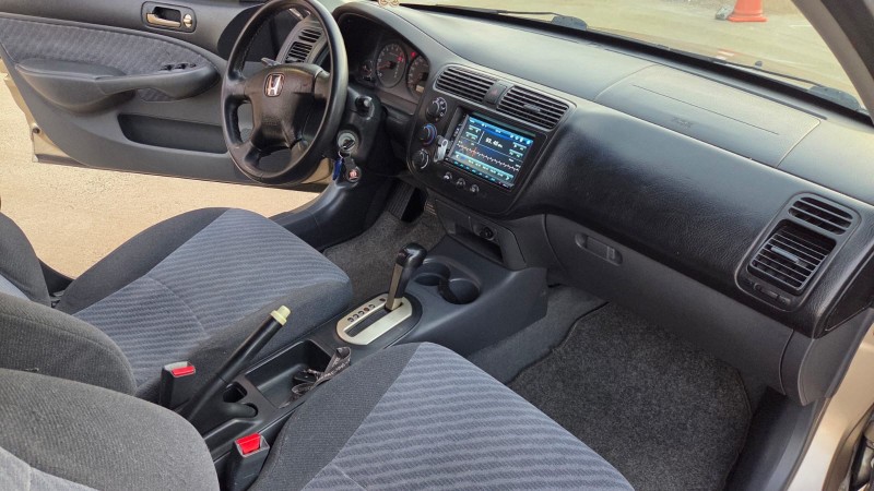 CIVIC 1.7 LX 16V GASOLINA 4P AUTOMÁTICO - 2002 - CAXIAS DO SUL