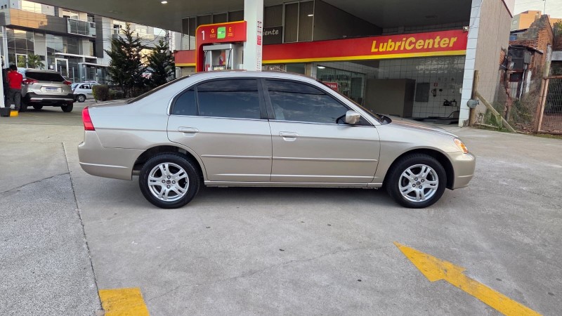 CIVIC 1.7 LX 16V GASOLINA 4P AUTOMÁTICO - 2002 - CAXIAS DO SUL