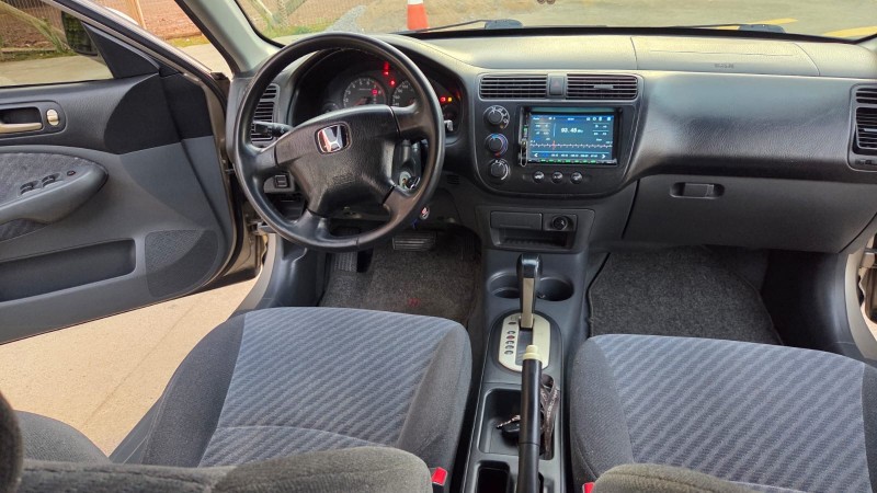 CIVIC 1.7 LX 16V GASOLINA 4P AUTOMÁTICO - 2002 - CAXIAS DO SUL
