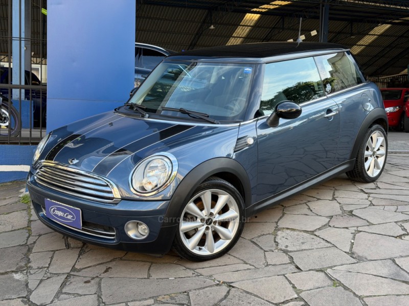 cooper 1.6 16v gasolina 2p manual 2010 caxias do sul