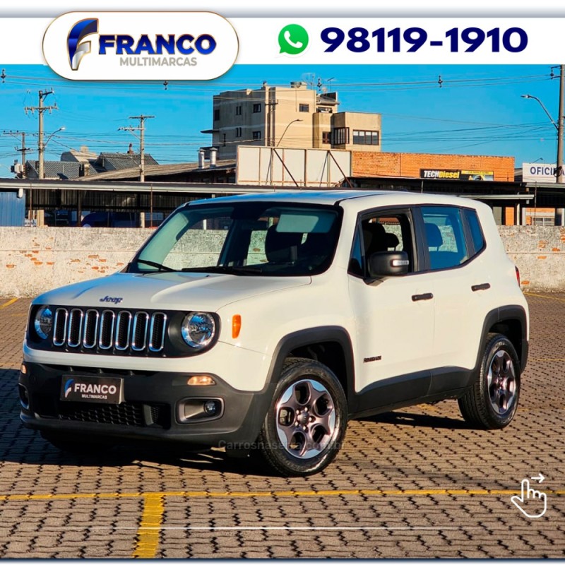 renegade 1.8 16v flex sport 4p manual 2016 vacaria
