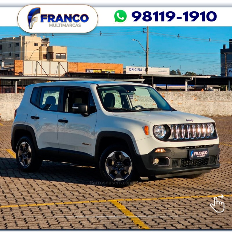 RENEGADE 1.8 16V FLEX SPORT 4P MANUAL - 2016 - VACARIA
