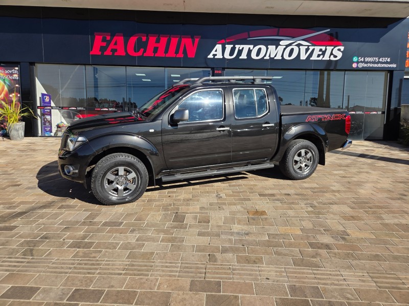 frontier 2.5 sv attack 4x4 cd turbo eletronic diesel 4p manual 2014 vacaria