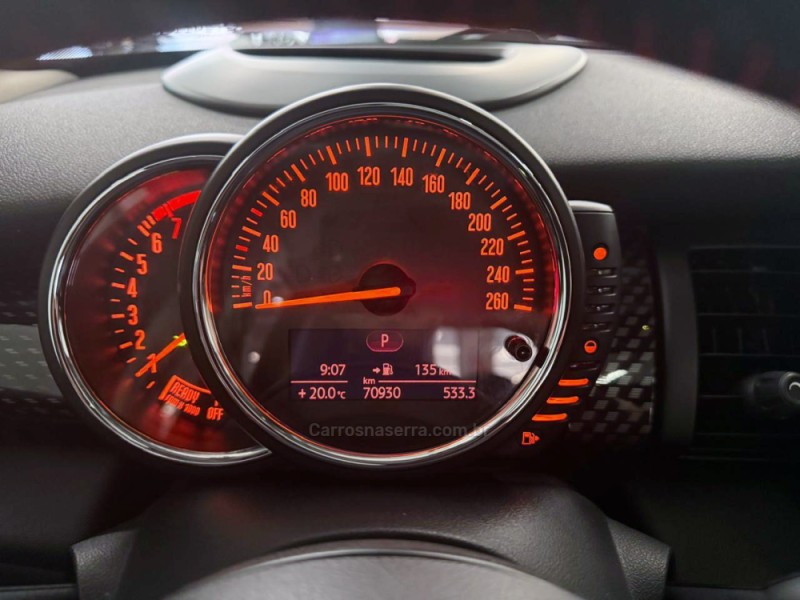 COOPER 2.0 S TOP 16V TURBO GASOLINA 4P AUTOMÁTICO - 2016 - FLORES DA CUNHA