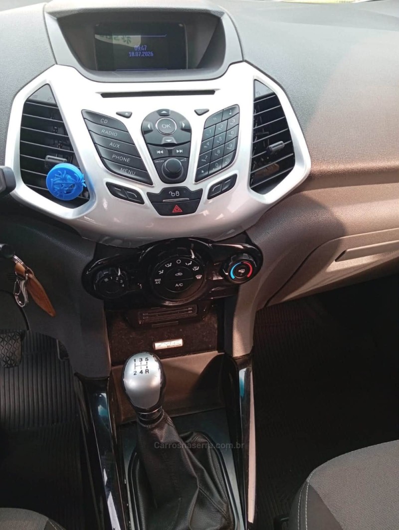 ECOSPORT 1.6 FREESTYLE 8V FLEX 4P MANUAL - 2013 - PICADA CAFé