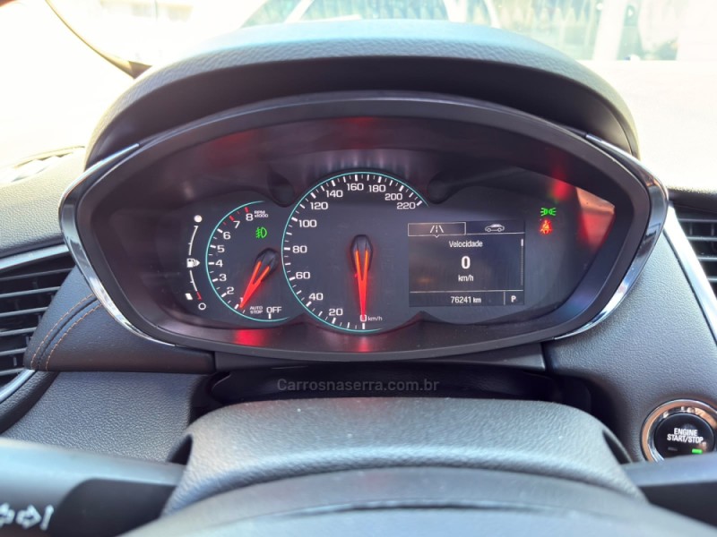 TRACKER 1.4 16V PREMIER TURBO FLEX 4P AUTOMÁTICO - 2018 - CANELA