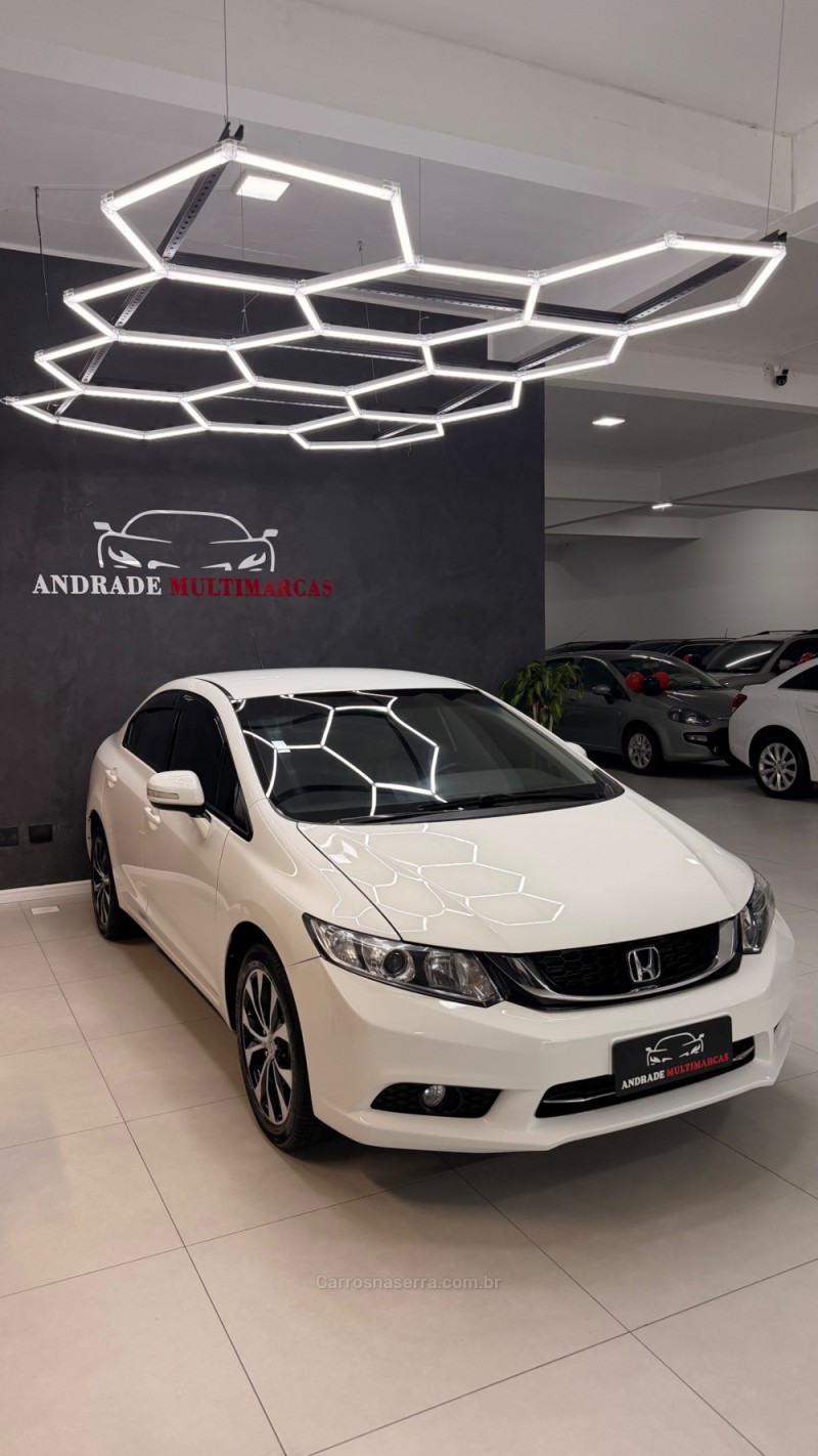 CIVIC 2.0 LXR 16V FLEX 4P AUTOMÁTICO - 2016 - CAXIAS DO SUL