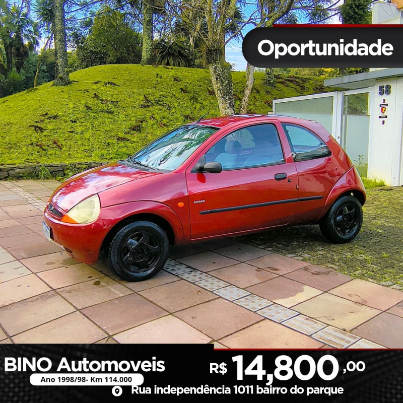ka 1.0 i 8v gasolina 2p manual 1998 farroupilha