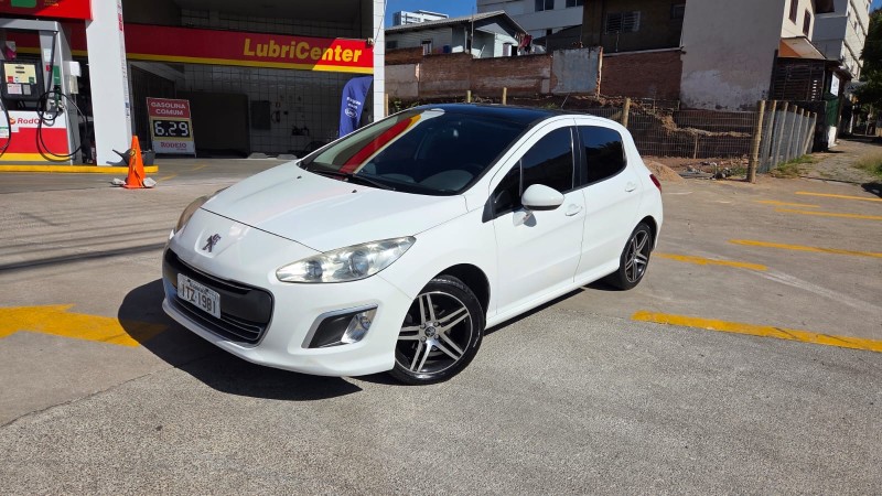 308 2.0 allure 16v flex 4p automatico 2013 caxias do sul