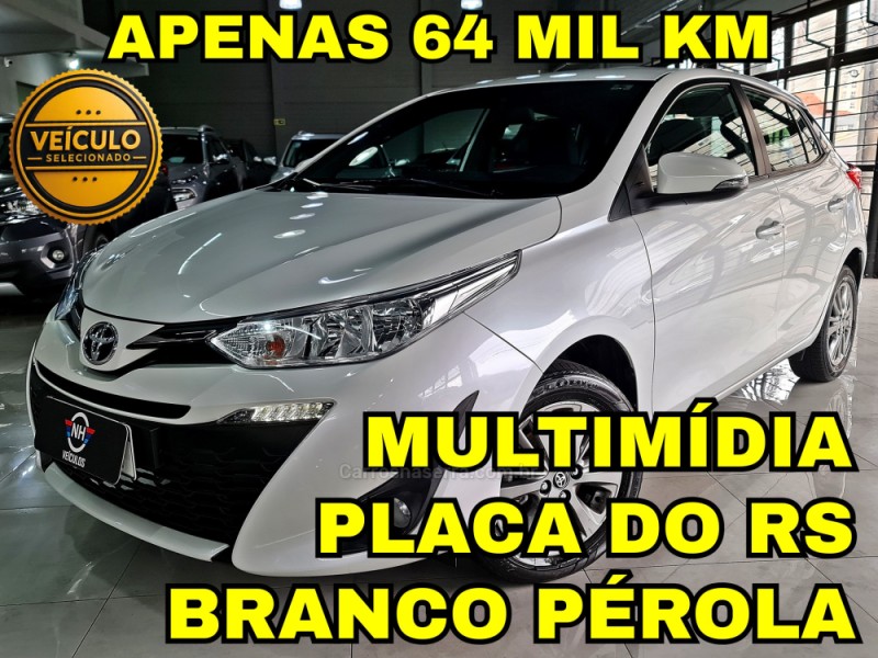 yaris 1.5 xl plus connect 16v flex 4p automatico 2022 novo hamburgo