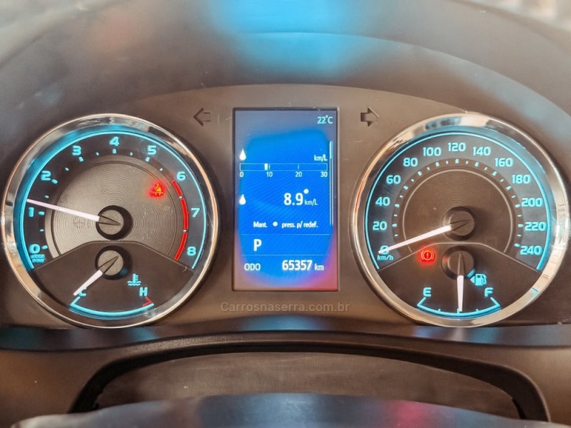 COROLLA 2.0 XEI 16V FLEX 4P AUTOMÁTICO - 2019 - NOVA PRATA