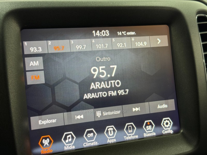 COMPASS 2.0 16V FLEX LONGITUDE AUTOMÁTICO - 2018 - SANTA CRUZ DO SUL