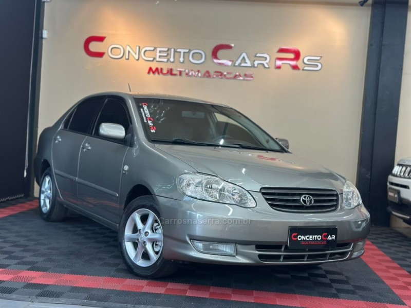 corolla 1.8 xei 16v gasolina 4p automatico 2004 novo hamburgo