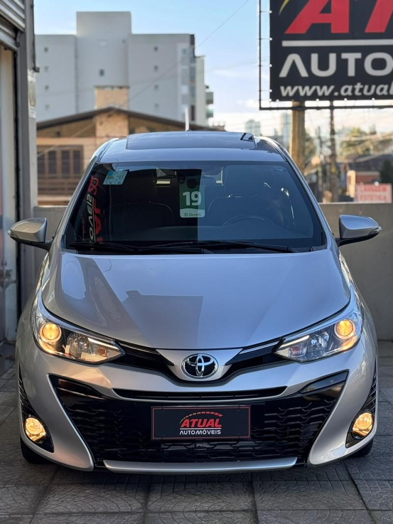 YARIS 1.5 XLS CONNECT 16V FLEX 4P AUTOMÁTICO - 2019 - CAXIAS DO SUL