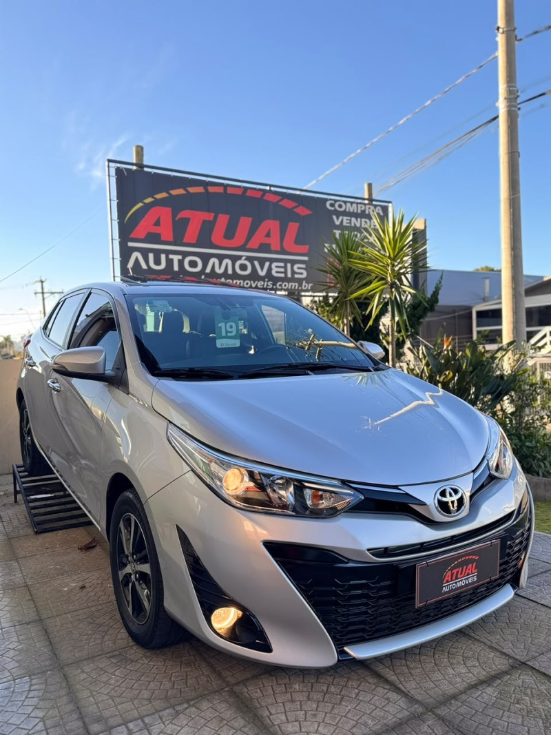 YARIS 1.5 XLS CONNECT 16V FLEX 4P AUTOMÁTICO - 2019 - CAXIAS DO SUL