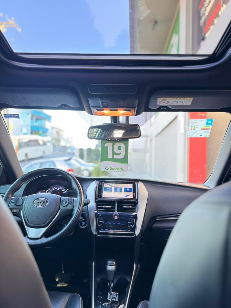 YARIS 1.5 XLS CONNECT 16V FLEX 4P AUTOMÁTICO - 2019 - CAXIAS DO SUL