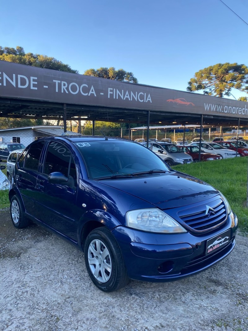 C3 1.4 SONORA GLX 8V FLEX 4P MANUAL - 2008 - CAXIAS DO SUL