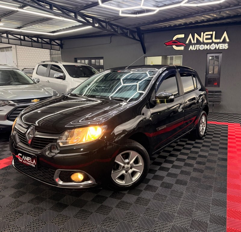 sandero 1.6 dynamique 8v flex 4p manual 2015 canela