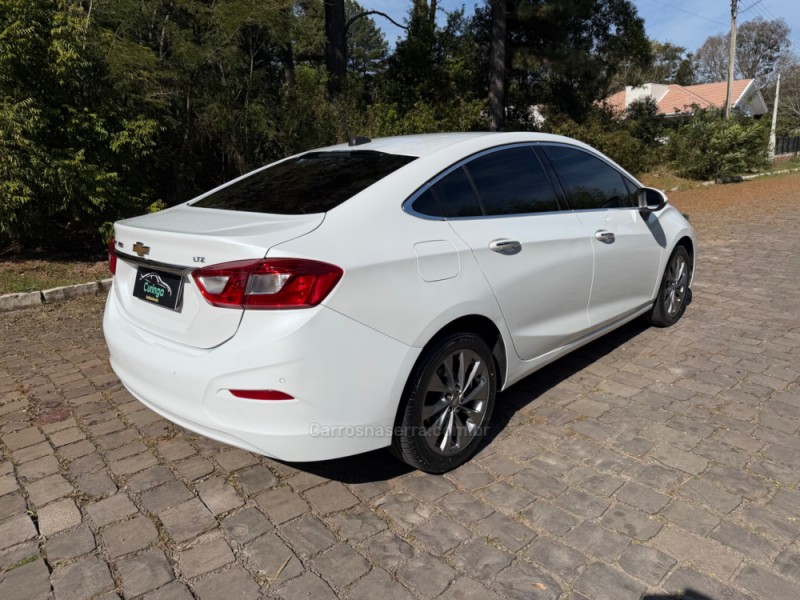 CRUZE 1.4 TURBO LTZ 16V FLEX 4P AUTOMÁTICO - 2018 - NOVA PRATA