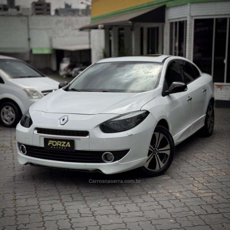 fluence 2.0 gt 16v turbo gasolina 4p manual 2013 caxias do sul