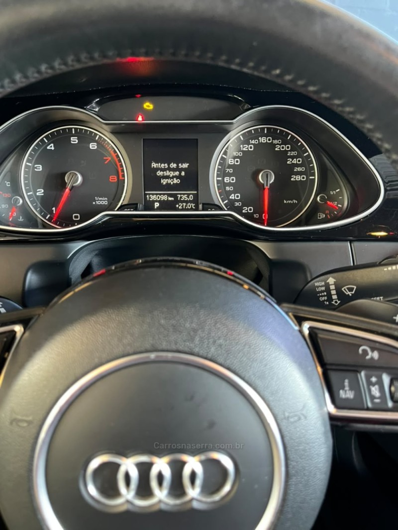 A4 1.8 AVANT 20V TURBO GASOLINA 4P MULTITRONIC - 2015 - CAXIAS DO SUL