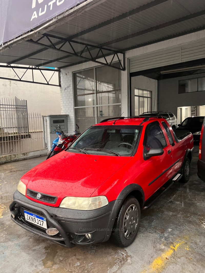 STRADA 1.6 MPI ADVENTURE CE 16V GASOLINA 2P MANUAL - 2003 - CAXIAS DO SUL