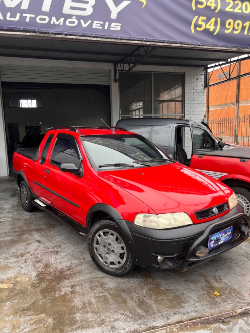 strada 1.6 mpi adventure ce 16v gasolina 2p manual 2002 caxias do sul
