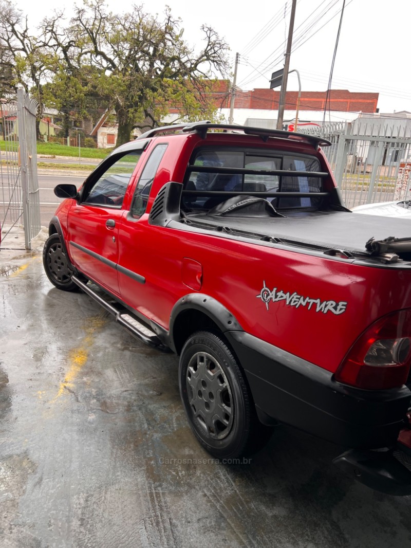 STRADA 1.6 MPI ADVENTURE CE 16V GASOLINA 2P MANUAL - 2002 - CAXIAS DO SUL