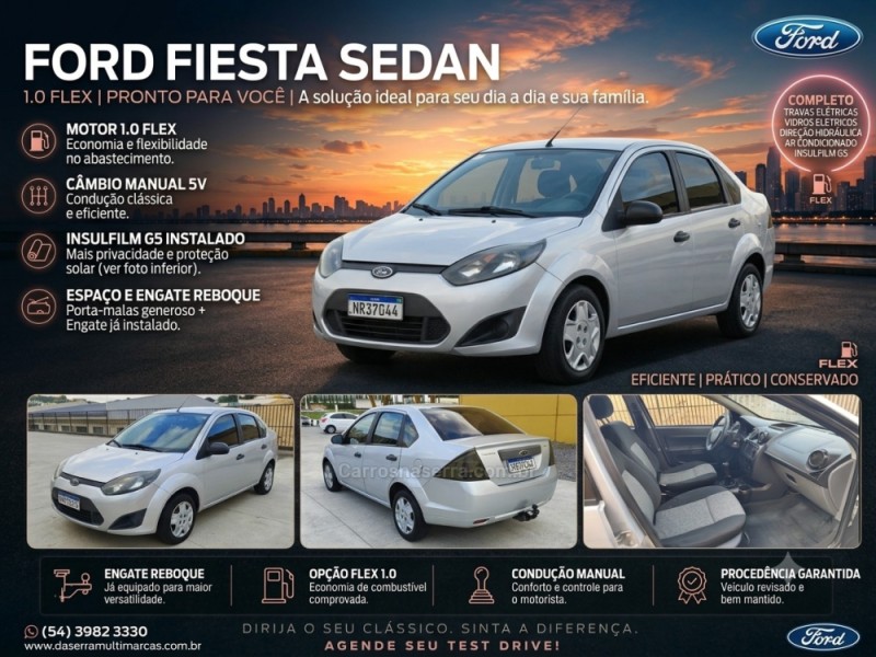 fiesta 1.0 mpi sedan 8v flex 4p manual 2013 farroupilha