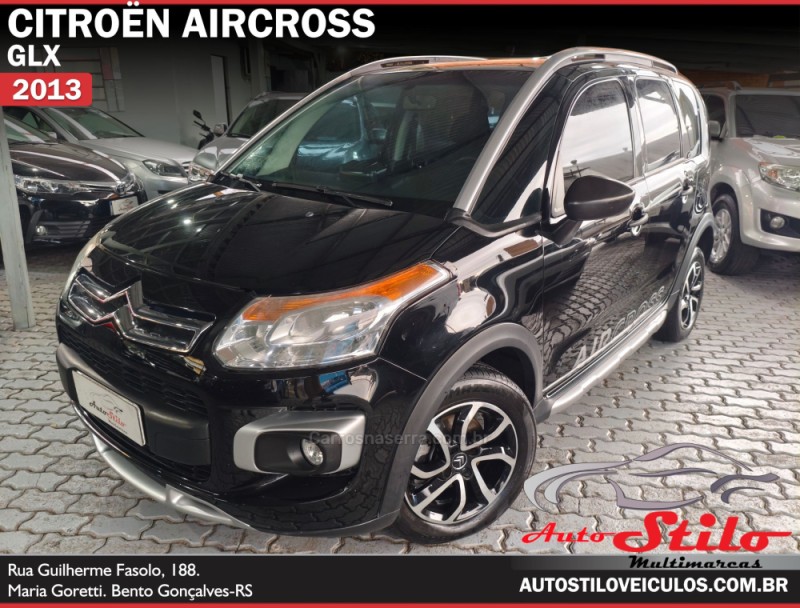 aircross 1.6 glx 16v flex 4p automatico 2013 bento goncalves