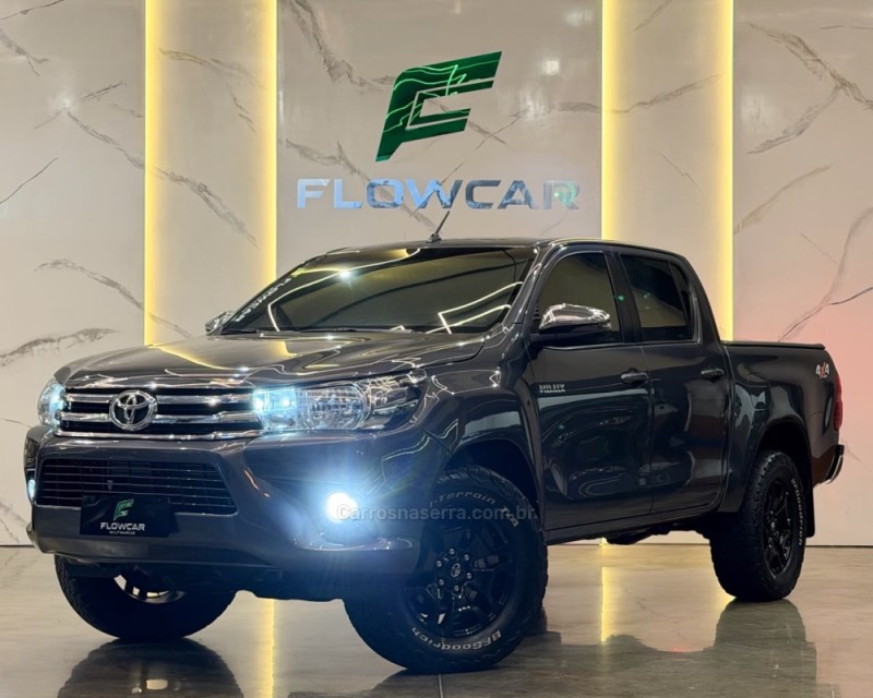 hilux 2.8 srv 4x4 cd 16v diesel 4p automatico 2018 garibaldi