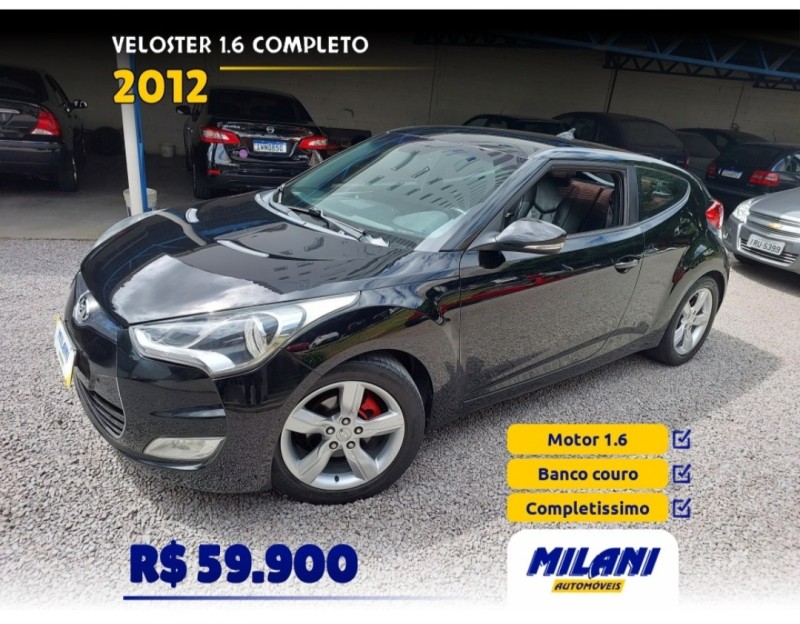 veloster 1.6 16v gasolina 3p automatico 2012 bento goncalves