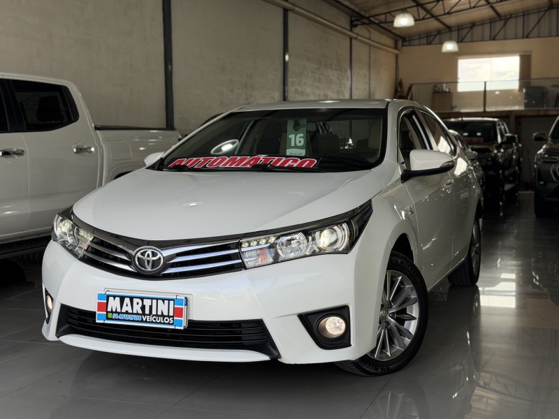 corolla 2.0 altis 16v flex 4p automatico 2016 caxias do sul