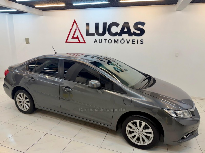 civic 1.8 lxs 16v flex 4p automatico 2014 bom retiro do sul