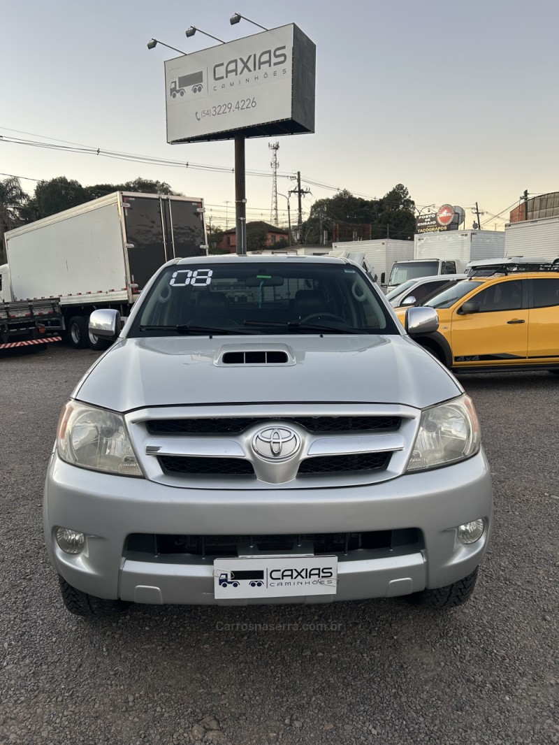 HILUX 3.0 SRV 4X4 CD 16V TURBO INTERCOOLER DIESEL 4P AUTOMÁTICO - 2008 - CAXIAS DO SUL