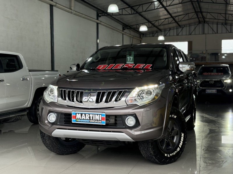 l200 triton 2.4 16v turbo diesel sport hpe top cd 4p 4x4 automatico 2017 caxias do sul