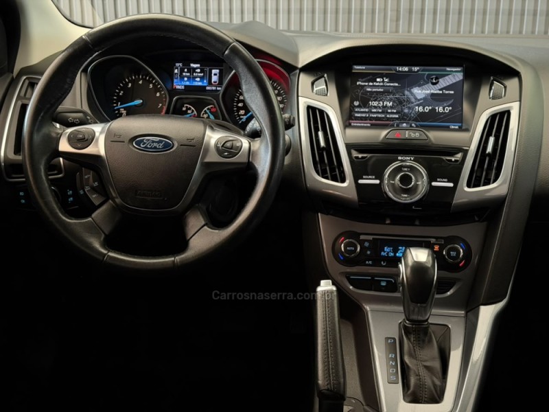 FOCUS 2.0 TITANIUM 16V FLEX 4P AUTOMÁTICO - 2015 - ESTâNCIA VELHA