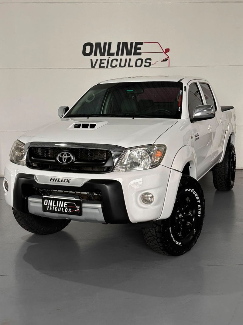 hilux 3.0 srv 4x4 cd 16v turbo intercooler diesel 4p automatico 2010 farroupilha