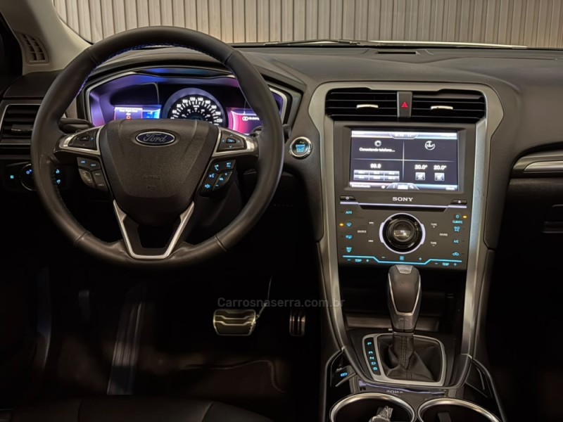 FUSION 2.0 TITANIUM FWD 16V GASOLINA 4P AUTOMÁTICO - 2013 - ESTâNCIA VELHA