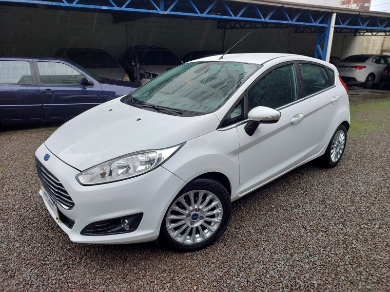 fiesta 1.6 titanium hatch 16v flex 4p automatico 2014 bento goncalves