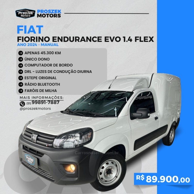 fiorino 1.4 endurance evo 8v flex 2p manual 2024 canoas