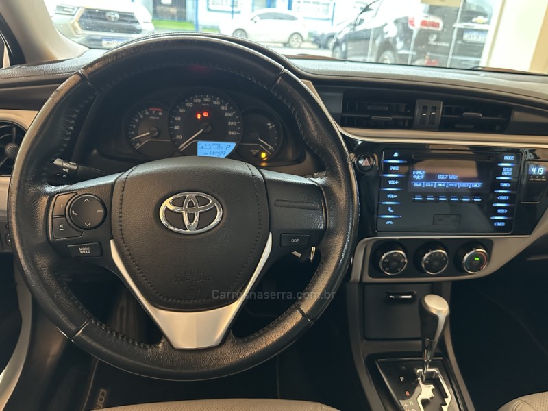 COROLLA 1.8 GLI UPPER 16V FLEX 4P AUTOMÁTICO - 2018 - CANELA