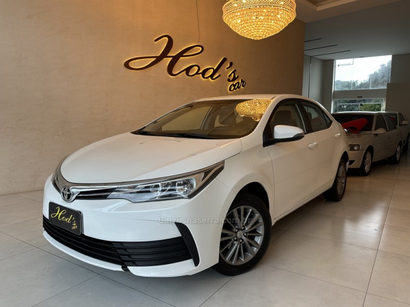 COROLLA 1.8 GLI UPPER 16V FLEX 4P AUTOMÁTICO - 2018 - CANELA