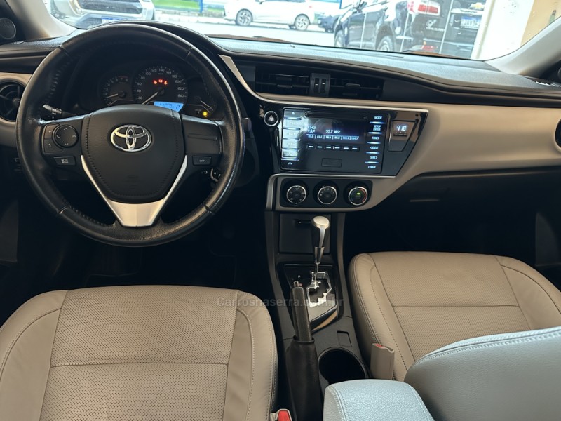 COROLLA 1.8 GLI UPPER 16V FLEX 4P AUTOMÁTICO - 2018 - CANELA