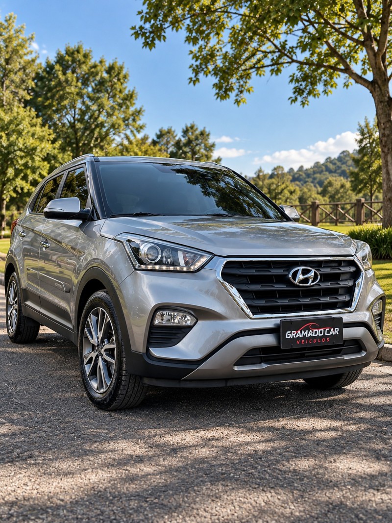 creta 2.0 16v flex prestige automatico 2018 canela