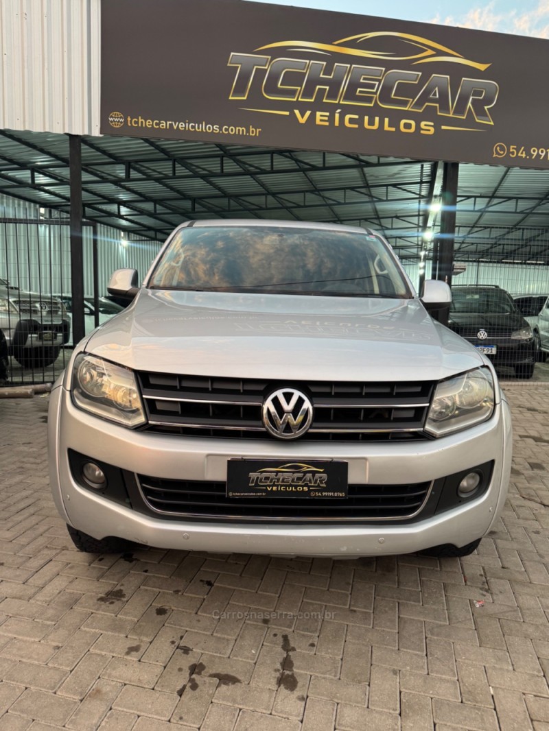 AMAROK 2.0 TRENDLINE 4X4 CD 16V TURBO INTERCOOLER DIESEL 4P AUTOMÁTICO - 2013 - CAXIAS DO SUL